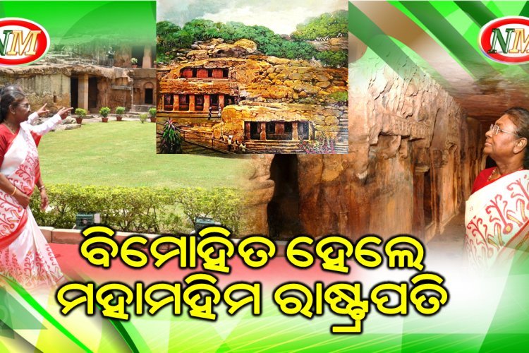 କଳାକୃତି ଦେଖି ବିମୋହିତ ହେଲେ ମହାମହିମ ରାଷ୍ଟ୍ରପତି