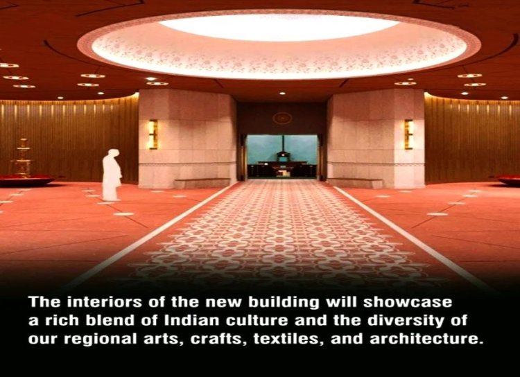 New Parliament Building Of India