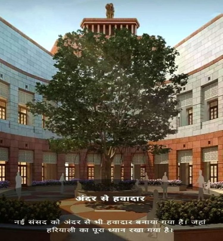 New Parliament Building Of India