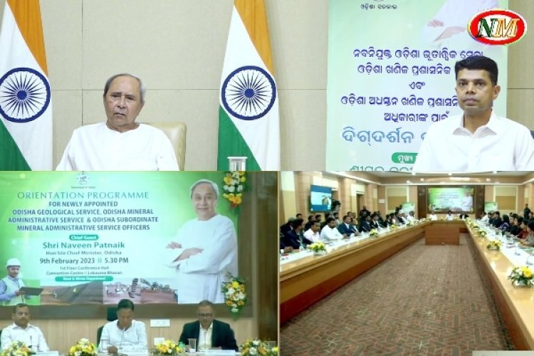 65 Officers Join Steel & Mining Department. OFFICE OF THE CHIF MINISTER, ODISHA