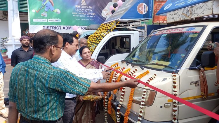 ଚାଷ ସମ୍ପର୍କରେ ସଚେତନତା ସୃଷ୍ଟି କରିବା ଉଦ୍ଦେଶ୍ୟରେ ୫ ବ୍ଲକ୍ କୁ ଗଡିଲା ମାଣ୍ଡିଆ ରଥ