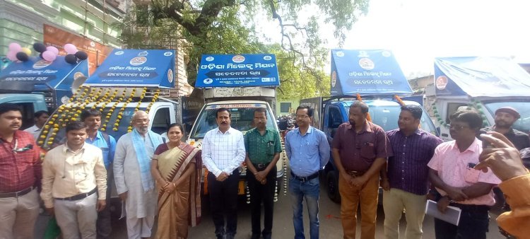 ଚାଷ ସମ୍ପର୍କରେ ସଚେତନତା ସୃଷ୍ଟି କରିବା ଉଦ୍ଦେଶ୍ୟରେ ୫ ବ୍ଲକ୍ କୁ ଗଡିଲା ମାଣ୍ଡିଆ ରଥ