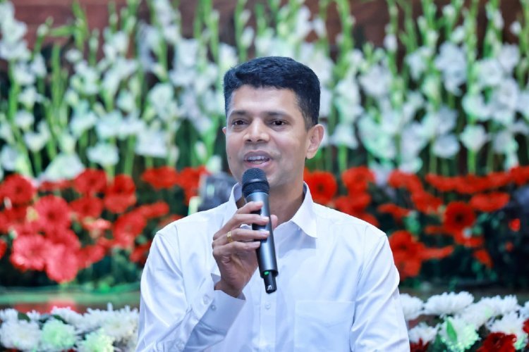 Secy to CM (#5T) Shri VK Pandian shared his experience on Transformation Priorities of #Odisha & motivated District Collectors & DRDA Project Directors