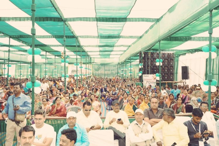 District level mega @mission_shakti SHG Bank linkage is being held at Balangir today.