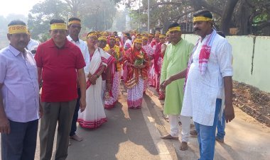 ଶ୍ରୀଶ୍ରୀ ସାଇନାଥ ମହାରାଜାଙ୍କ ୧୩ତମ ବାର୍ଷିକ ଉତ୍ସବ ଅବସରରେ କଳସଯାତ୍ରା 