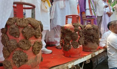 ରାଜଭବନ ସମ୍ମୁଖରେ କଂଗ୍ରେସର ବଡ଼ ପ୍ରତିବାଦ