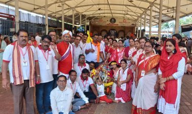 ସାଇ ସତସଙ୍ଗ ସେବା ଟ୍ରଷ୍ଟ ତରଫରୁ ସାଇ ବାବା ଙ୍କ ପାଲକି ଶୋଭାଯାତ୍ରା