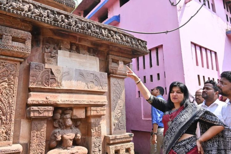 ଏକାମ୍ର କ୍ଷେତ୍ରରେ ୧୪ ମନ୍ଦିରର ଉନ୍ନତି ଲାଗି ଖର୍ଚ୍ଚ ହେବ ୪ କୋଟି : ଅପରାଜିତା ଷଡଙ୍ଗୀ