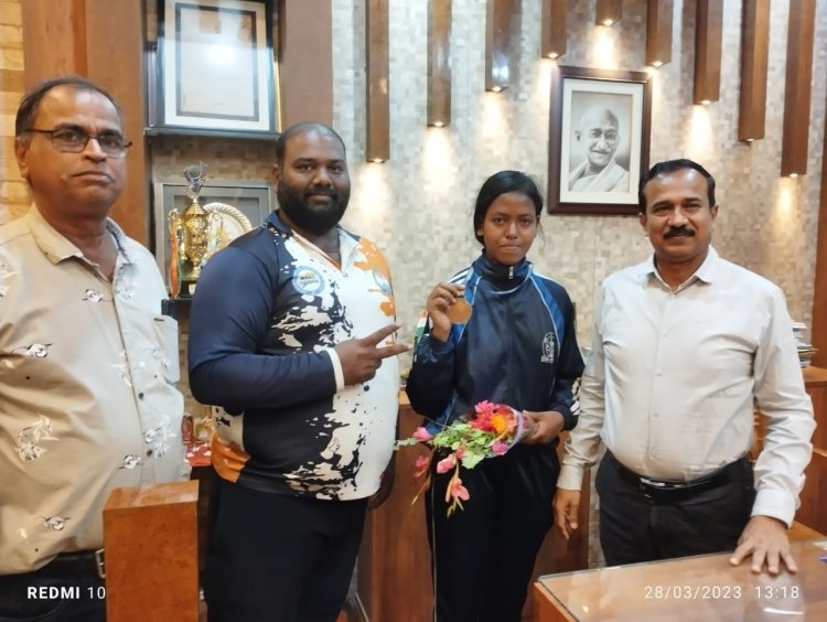 ସର୍ବଭାରତୀୟ ଅନ୍ତଃବିଶ୍ବବିଦ୍ୟାଳୟ କିକ୍ ବକ୍ସିଙ୍ଗ ମହିଳା ପ୍ରତିଯୋଗିତା ରେ ସଫଳତା