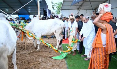 କୃଷି ଦିବସ ଅବସରରେ ମୁଖ୍ୟମନ୍ତ୍ରୀଙ୍କ ଅକ୍ଷି ମୁଠି ଅନୁକୂଳ