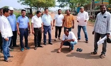 ୱାନ ୱେ ରୋଡ ର ଭୂମିପୂଜନ