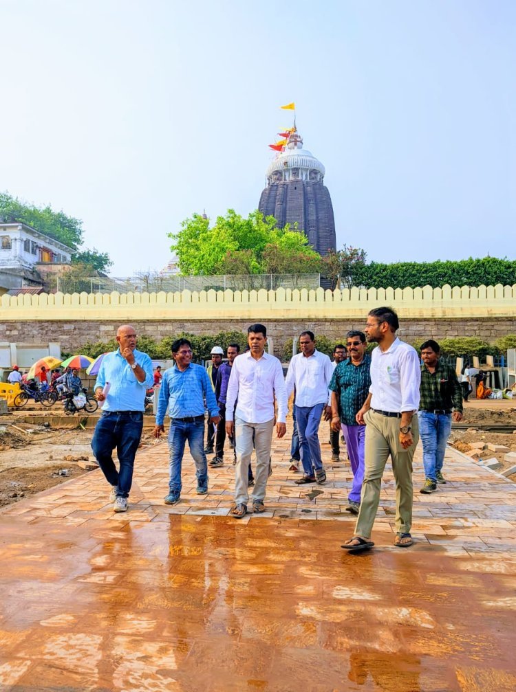 5Tସଚିବ ଙ୍କ ପୁରୀ ଗସ୍ତ