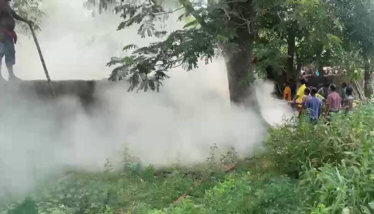 କେମିତି ଲାଗୁଛି ନିଆଁ