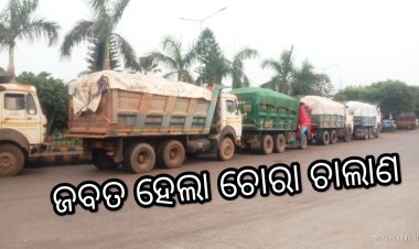 ଧରା ପଡ଼ିଲା ଚୋରା ଚାଲାଣ, ୮ଟି ହାଇୱ୍ୱା ଗାଡ଼ି ଜବତ, ସର୍ବ ସାଧାରଣ ରେ ଜାରି ହେଲା ନମ୍ବର