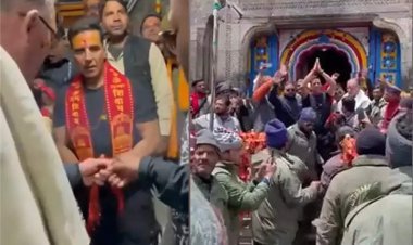 କେଦାରନାଥ ଦର୍ଶନ ପାଇଁ ଭିଡ଼ରେ ପହଞ୍ଚିଲେ ଅକ୍ଷୟ କୁମାର