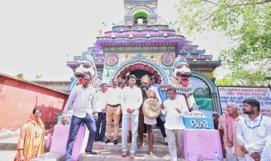 ଯୋରନ୍ଦା ସ୍ଥିତ ମହିମା ଗାଦି ପରିଦର୍ଶନରେ 5T ସଚିବ