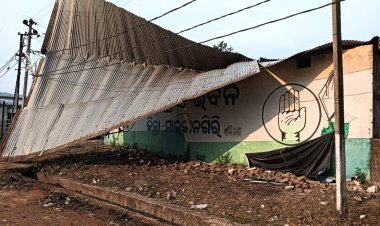 କାଳବୈଶାଖୀ ଦେଖାଇଲା ଉଗ୍ର ରୂପ