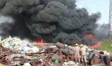 ଯାଜପୁର କଳିଙ୍ଗନଗର ଡୁବୁରୀ ଛକରେ ଭୟାବହ ଅଗ୍ନିକାଣ୍ଡ, ଜଳିଗଲା ୭ ଦୋକାନ