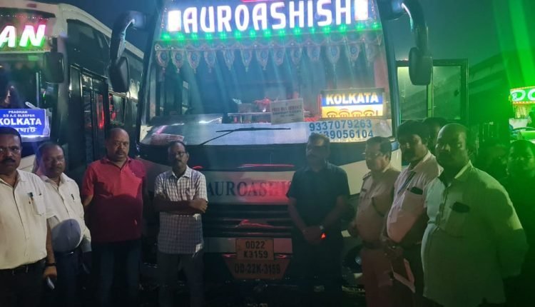 କୋଲକାତାକୁ ଓଡ଼ିଶା ସରକାରଙ୍କ ମାଗଣା ବସ୍ ସେବା ଆରମ୍ଭ