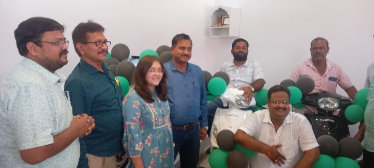 ଗୌରବ ଇଭି ମୋଟର ଉଦ୍‌ଘାଟିତ