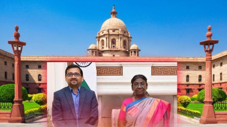 ମହାମହିମ ରାଷ୍ଟ୍ରପତି ଙ୍କୁ ଭେଟିଲେ ପିପିଏଲ୍ ର ସୁଧୀର ରଞ୍ଜନ ମିଶ୍ର