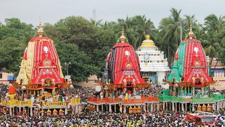 ଶରଧାବାଲିରେ ପହଞ୍ଚିଲା ୩ ରଥ