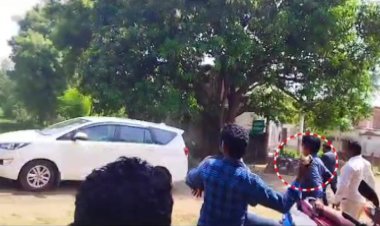 ସୁବର୍ଣ୍ଣପୁରରେ ୫ଟି ସଚିବଙ୍କ ଗାଡିକୁ ଅଣ୍ଡାମାଡ