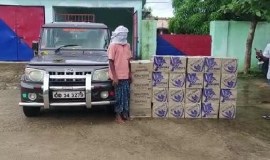 ୪୯ ପେଟି ବିଦେଶୀ ମଦ ଜବତ, ଜଣେ ଗିରଫ