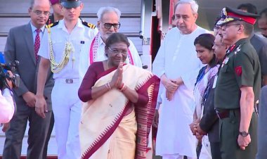 ଭୁବନେଶ୍ୱରରେ ପହଞ୍ଚିଲେ ରାଷ୍ଟ୍ରପତି