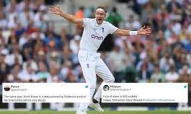 ଅନ୍ତର୍ଜାତୀୟ କ୍ରିକେଟ୍‌ରୁ ଅବସର ଘୋଷଣା କଲେ ବ୍ରଡ୍‌