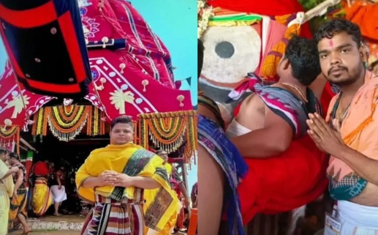 ରଥ ଉପରେ ଅଣ ସେବାୟତଙ୍କ ରିଲ୍