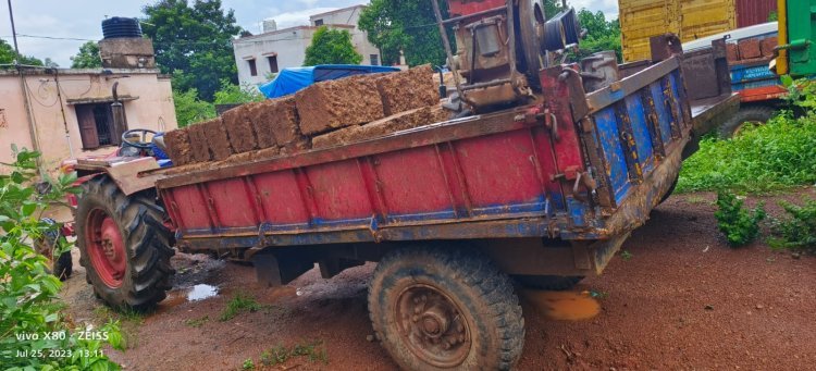 ଆଇଆଇସିଙ୍କ ପଥର ଖଣି ଚଢ଼ାଉ, ଟ୍ରାକ୍ଟର ଓ ପାୱାର ଟିଲର ଜବତ, ଜଣେ ଅଟକ