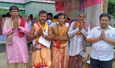 ବାଲିବୋ ଗ୍ରାମରେ ଭାଗବତ ପ୍ରଚାର ସଭା ଓ ପଦଯାତ୍ରା