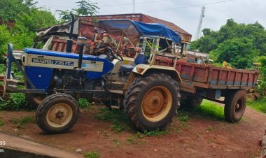 ବେଆଇନ ଖଣିରେ ପୋଲିସର ଚଢ଼ାଉ ଦୁଇଟି ଗାଡି ଜବତ ଦୁଇ ଗିରଫ