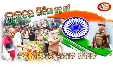ଲୁହରେ ଭିଜିଲା ଜନ୍ମ ମାଟି