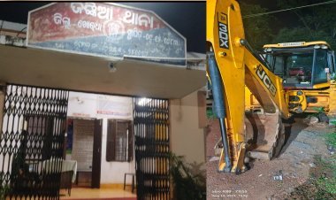 ଜେସିବି ଜବତ ଜଣେ ଗିରଫ