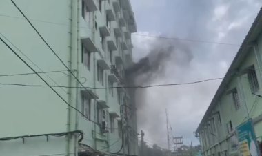 ବାରିପଦା ମେଡ଼ିକାଲ କଲେଜରେ ଭୟଙ୍କର ଅଗ୍ନିକାଣ୍ଡ, କାରଣ ଅସ୍ପଷ୍ଟ