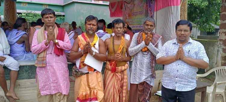 ବାଲିବୋ ଗ୍ରାମରେ ଭାଗବତ ପ୍ରଚାର ସଭା ଓ ପଦଯାତ୍ରା