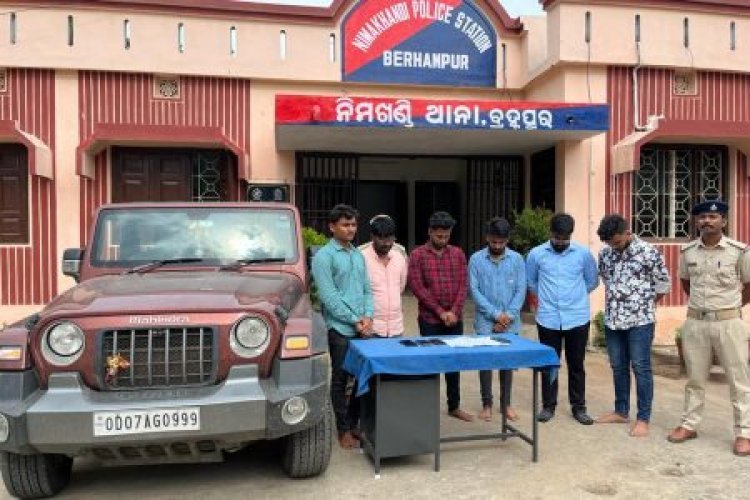 ନିମଖଣ୍ଡି ଅଞ୍ଚଳର ଅପହୃତ ଯୁବକ ଉଦ୍ଧାର, ୬ ଗିରଫ