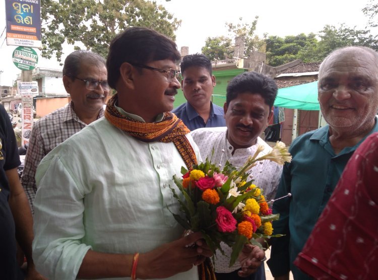 ସାଂସଦ ନିରଞ୍ଜନ ବିଶି ଙ୍କ ଟିଟିଲାଗଡ ଗ୍ରସ୍ତ