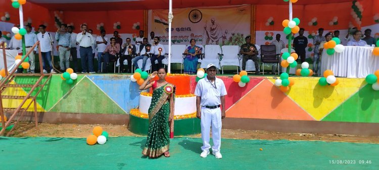 ଫିରିଙ୍ଗିଆ ରେ ସ୍ୱାଧୀନତା ଦିବସ ପାଳିତ