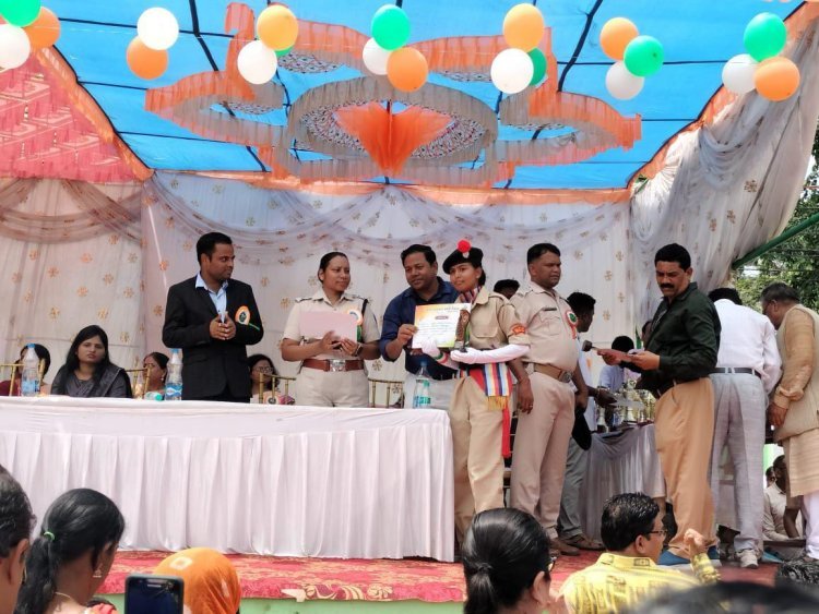 ୭୭ ତମ ସ୍ବାଧନତା ଦିବସ ପାଳିତ।