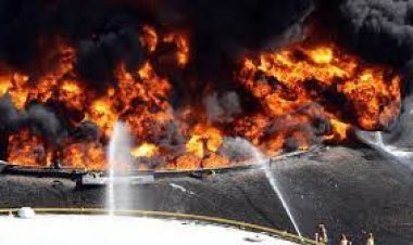 ଇନ୍ଧନ ଡିପୋରେ ଅଗ୍ନିକାଣ୍ଡ : ୩୪ ମୃତ