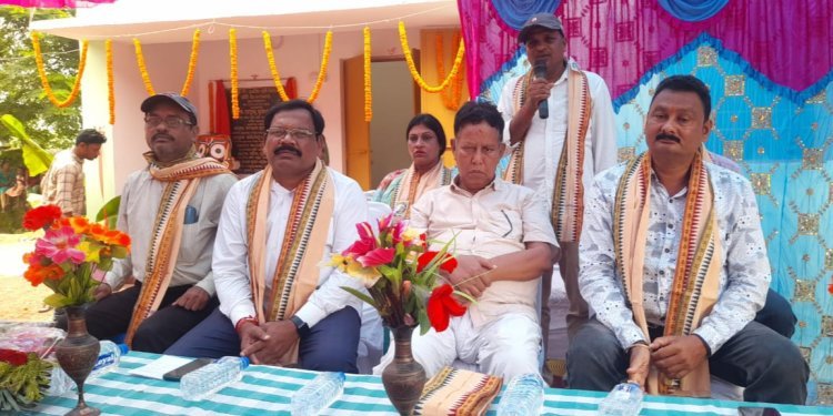 ସମବାୟ ସମିତି ଗୃହ ଉଦଘାଟନ