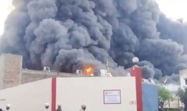 ଖାଇବା ତେଲ ଗୋଦାମରେ ଲାଗିଗଲା ନିଆଁ