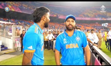 ଅମ୍ପାୟାରଙ୍କୁ ମସଲ୍ସ ଦେଖାଇଲେ ରୋହିତ୍