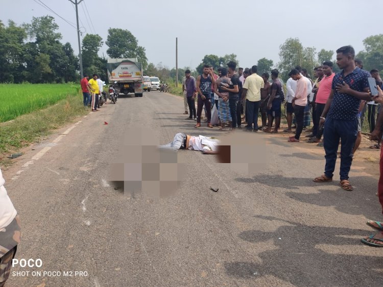 ଖୋର୍ଦ୍ଧା ରେ ଦୁର୍ଘଟଣା, ଜଣେ ମୃତ