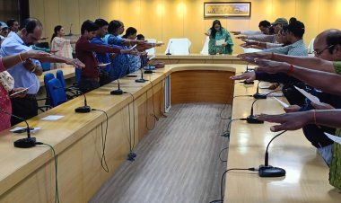 ଜିଲ୍ଲା ସ୍ତରୀୟ ରାଷ୍ଟ୍ରୀୟ ଏକତା ଦିବସ ଶପଥପାଠ ଅନୁଷ୍ଠିତ