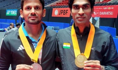 ଜାପାନ ଆନ୍ତର୍ଜାତିକ ପାରା ବ୍ୟାଡମିଣ୍ଟନରେ ପଦକ ଜିତିଲେ ପ୍ରମୋଦ ଭଗତ ଓ ଦୀପ ରଞ୍ଜନ ବିଷୋୟୀ