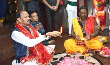 ତାରାତାରିଣୀ ପୀଠରେ ପହଞ୍ଚିଲେ ରାଜ୍ୟପାଳ